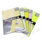 "DOUBLE A" 顏色影印紙 (A4.100gsm)-清貨